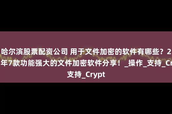 哈尔滨股票配资公司 用于文件加密的软件有哪些？2025年7款功能强大的文件加密软件分享！_操作_支持_Crypt
